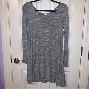 Garage skater/shift dress, gray
